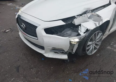 2014 Infiniti Q50 Premium из США, поврежденный, VIN JN1BV7AP8EM678321